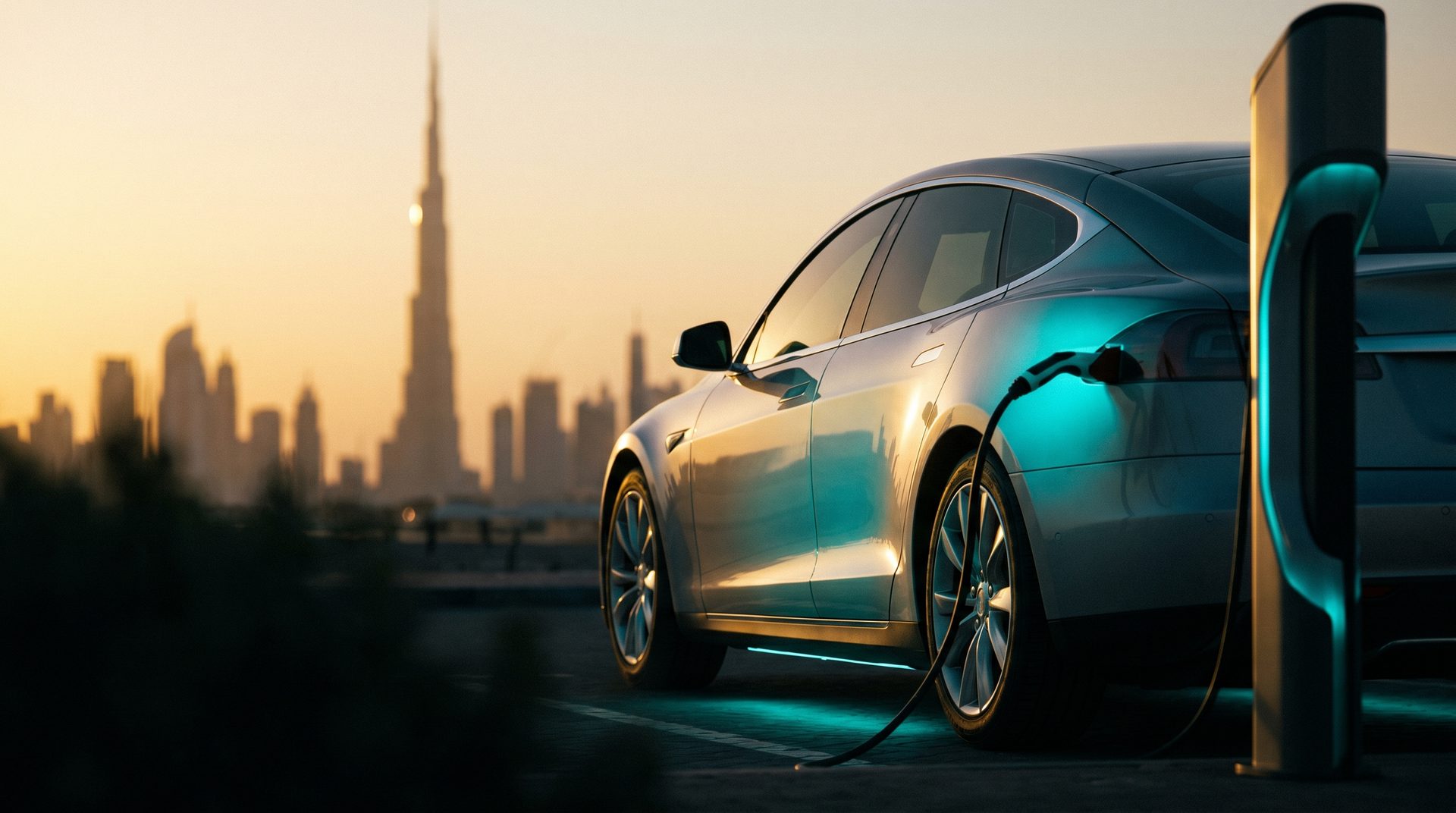 Tesla · Dubai — EV charging in the UAE