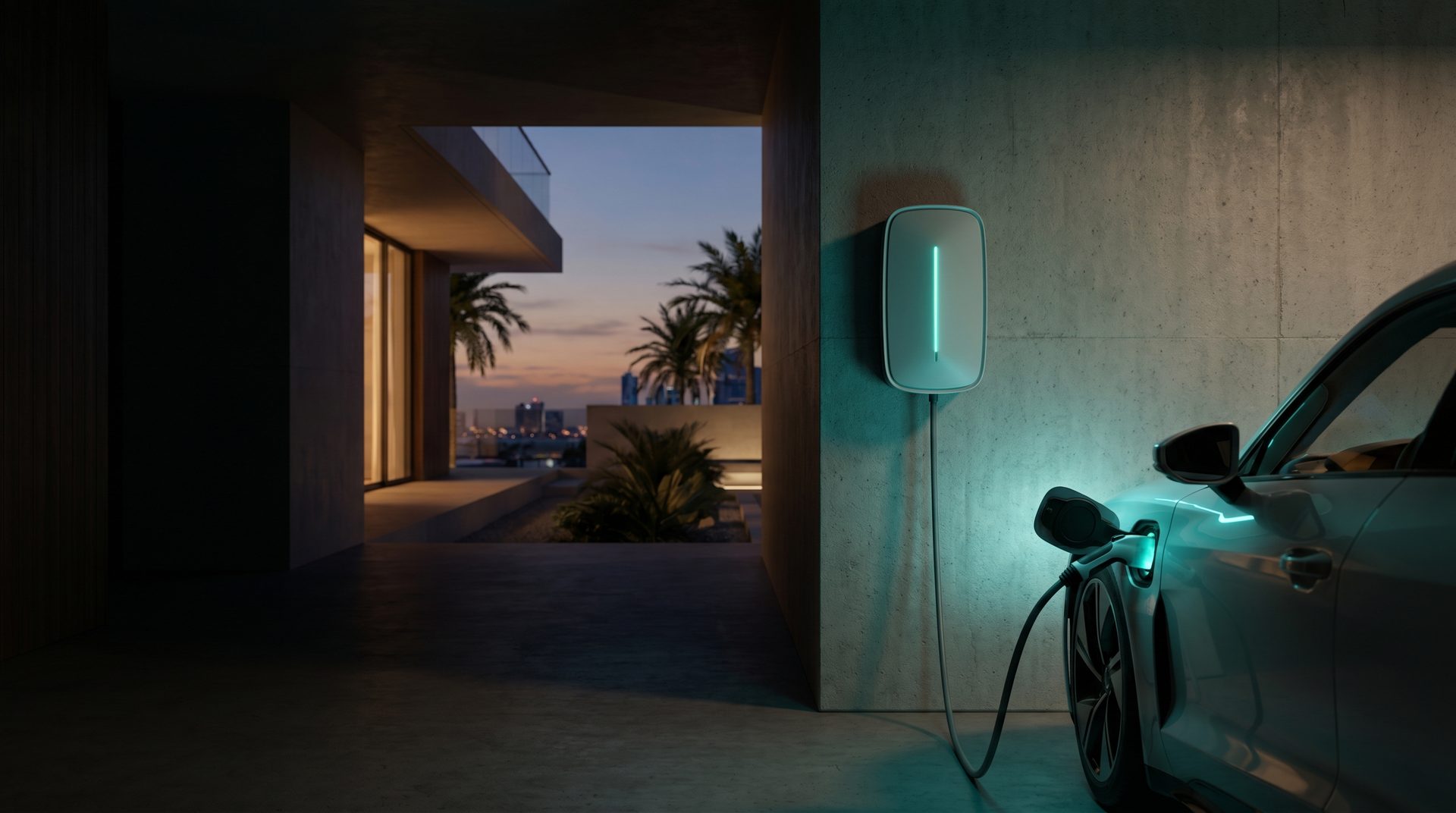 Tesla Wall Connector · دبي